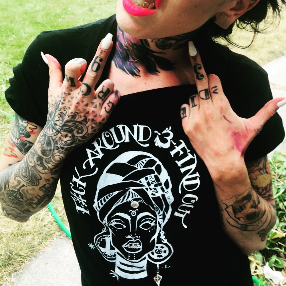 Voodoo queen tshirt
